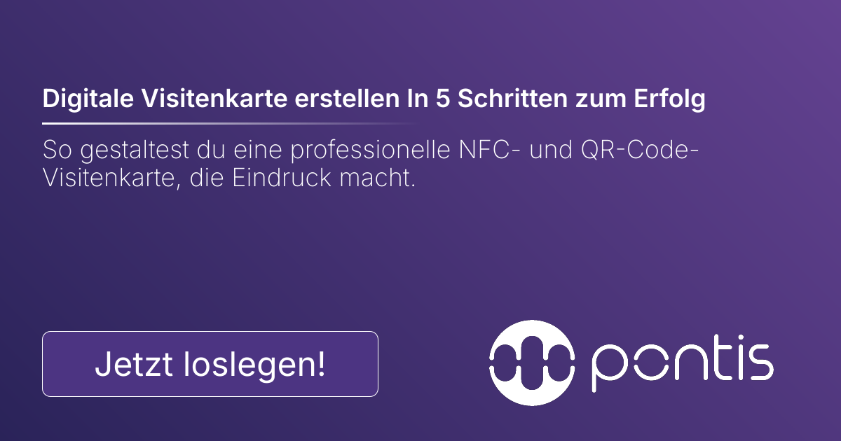 Digitale Visitenkarte erstellen In 5 Schritten zum Erfolg